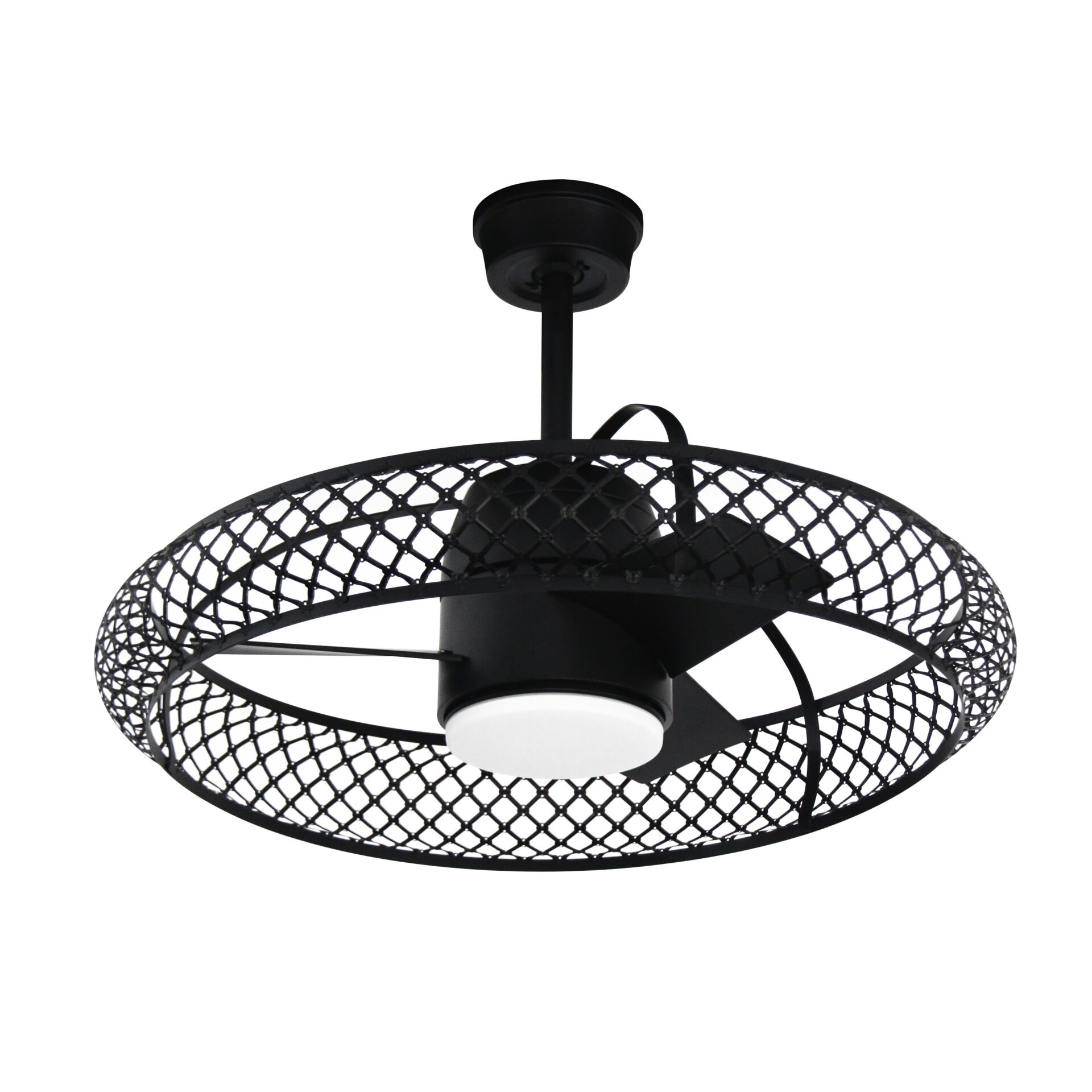 Ghost Matte Black Blue Mountain Fans